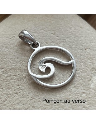 wave pendant in silver ocean pendant price