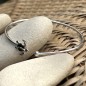 Turtle Rhodium Silver Bracelet