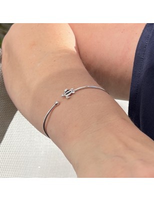 signification tortue en bracelet argent femme perle de culture de Tahiti prix