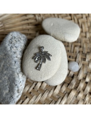 achat pendentif argent palmier prix