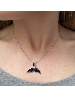 prix achat pendentif collier émail argent dauphin