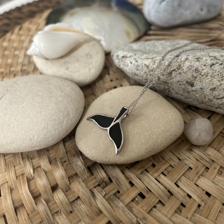 prix achat pendentif collier émail argent dauphin