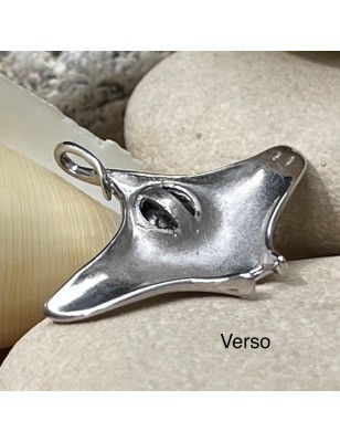 manta ray men pendant Tahitian cultured pearl price - perla Tahiti