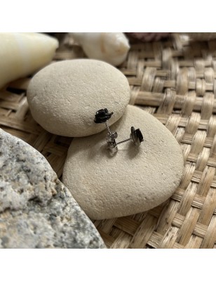 prix achat boucles d'oreilles fleur nacre