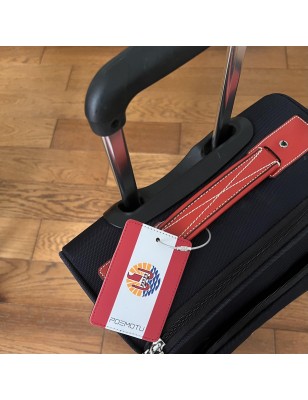 étiquette de bagage Tahiti accessoire pour valise drapeau Polynésie