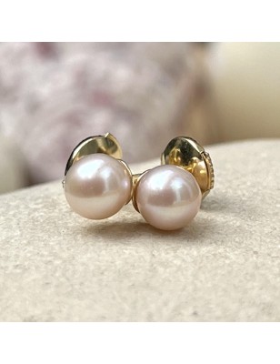 clous oreilles or perles d eau douce prix