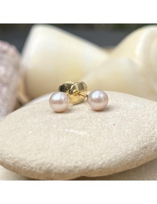 clous oreilles or perles d eau douce prix