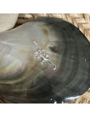 Gecko silver pendant price shop