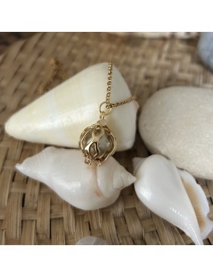 Ciondolo con perla di Tahiti