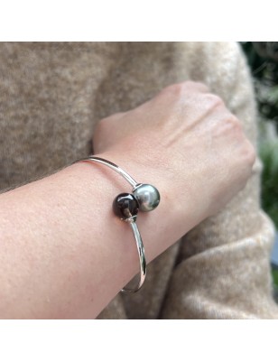 tahitian jewel - tahitian pearl bracelet - tahitian pearl woman bracelet