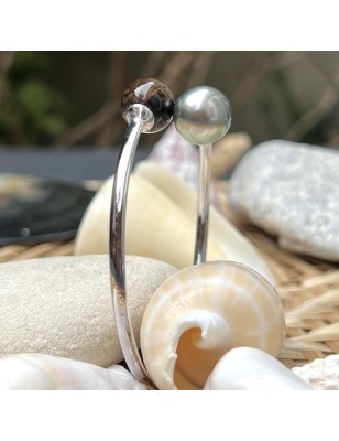 tahitian jewel - tahitian pearl bracelet - tahitian pearl woman bracelet