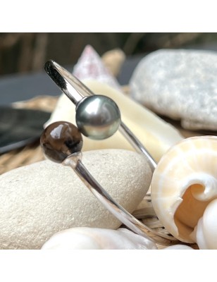 tahitian jewel - tahitian pearl bracelet - tahitian pearl woman bracelet