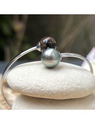 tahitian jewel - tahitian pearl bracelet - tahitian pearl woman bracelet