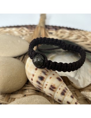 bracelet macrame prix achat homme perle tahiti gravée perles tahitiennes