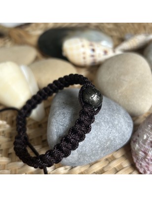 bracelet macrame prix achat homme perle tahiti gravée perles tahitiennes
