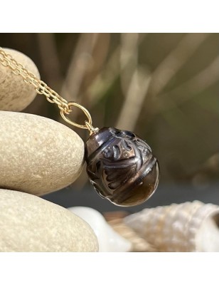 How to write Maori? men's gold pendant engraved Tahitian pearl price
