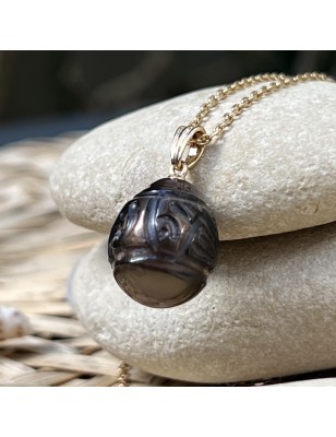 How to write Maori? men's gold pendant engraved Tahitian pearl price