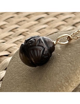 comment écrire Maori? pendentif or homme perle de Tahiti gravée prix