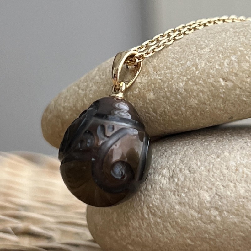 Te Here O Te Ao - Maori Tahitian Pearl - 13mm - 18k Gold