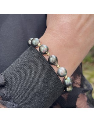 comment attacher son bracelet tout seul? Bracelet or perles de culture de Tahiti prix