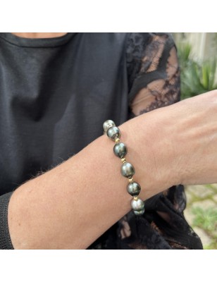 comment attacher son bracelet tout seul? Bracelet or perles de culture de Tahiti prix