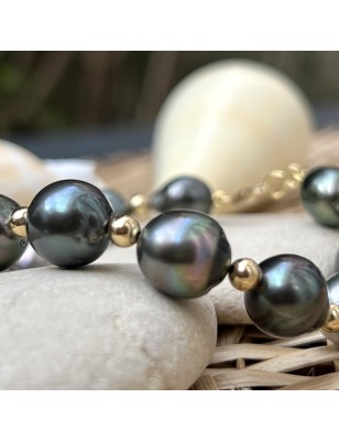 comment attacher son bracelet tout seul? Bracelet or perles de culture de Tahiti prix