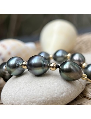 comment attacher son bracelet tout seul? Bracelet or perles de culture de Tahiti prix