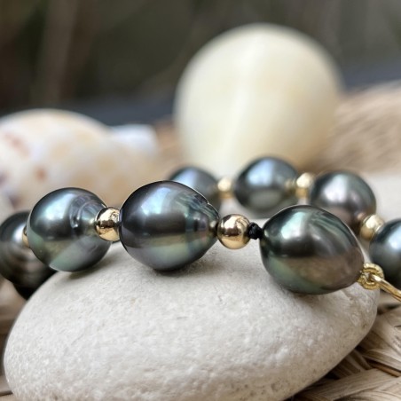 Te Mata O Te Moana - Pulsera de Perlas de Tahití