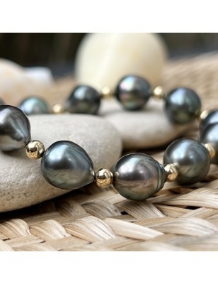 comment attacher son bracelet tout seul? Bracelet or perles de culture de Tahiti prix