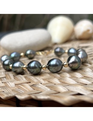 comment attacher son bracelet tout seul? Bracelet or perles de culture de Tahiti prix
