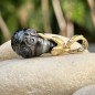 Te Mana Ta'ata - Black Pearl - 18K Gold