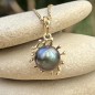 Te Anavai o Te Moana - Tahitian Pearl - 18k Gold Coral