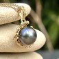 Te Anavai o Te Moana - Tahitian Pearl - 18k Gold Coral