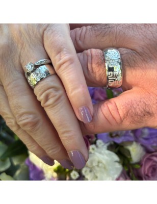 avis poemotu sur l'alliance tahitienne en argent - bague mariage tahitienne