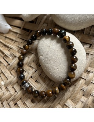 oeil de tigre bracelet perles de culture de Tahiti prix bijoux tahitiens