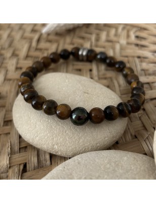 Bracciale con perla di Tahiti