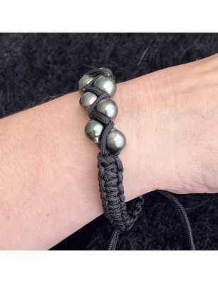 Bracciale con perla di Tahiti