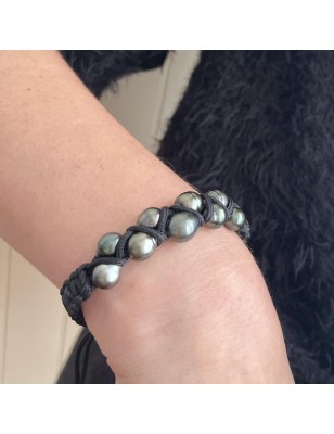 Bracciale con perla di Tahiti