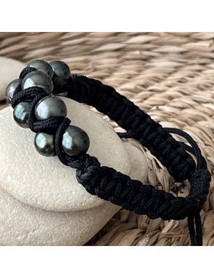 Bracciale con perla di Tahiti