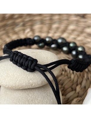 Bracciale con perla di Tahiti