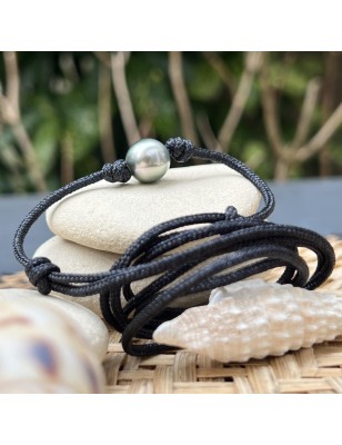 buy Tahiti pearl men's necklace tahitian cultured pearl - perla Tahiti