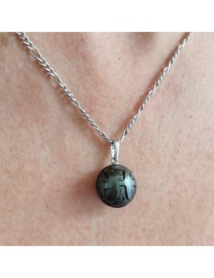 What is the personality of Pisces? Tahitian cultured pearl pendant - pisces Zodiac jewel - tahitian jewel