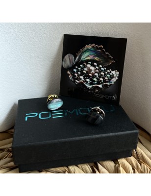 free mother of pearl pin - gift tahitian pearl