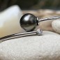 Cleo - Peacock Tahitian Pearl Bracelet