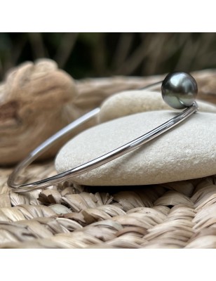 Cleo - Peacock Tahitian Pearl Bracelet