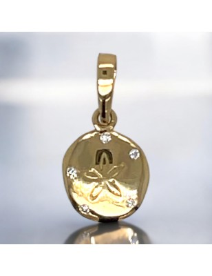 Alohi Moana - Pendentif Or 18 Carats et Diamants