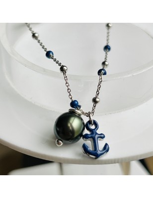 Pulsera con perla de Tahití