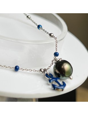 Bracciale con perla di Tahiti