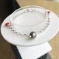 Manu - Bracciale per bambini con perle di Tahiti