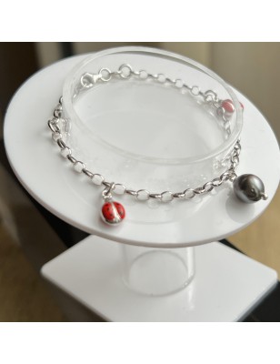 Manu - Tahitian Pearl Children's Bracelet